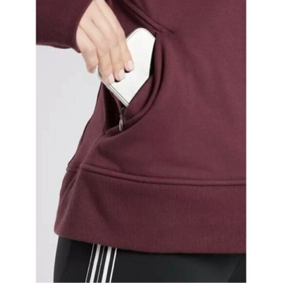 Athleta Triumph Hoodie Full Zip Sweater Women Size Small - Picture 5 of 15
